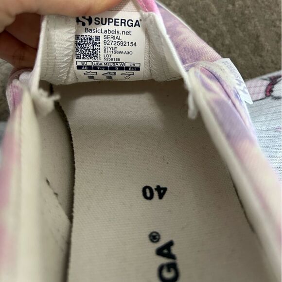 Superga Women's Tie Dye Slip On Platform Sneakers - Picture 11 of 16